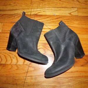 Lucky brand black booties